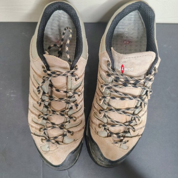 Kayland Crest Hiking Shoes Size Mens 9.5 Womens Size 11 Leather Low Top Trekking - Picture 5 of 13